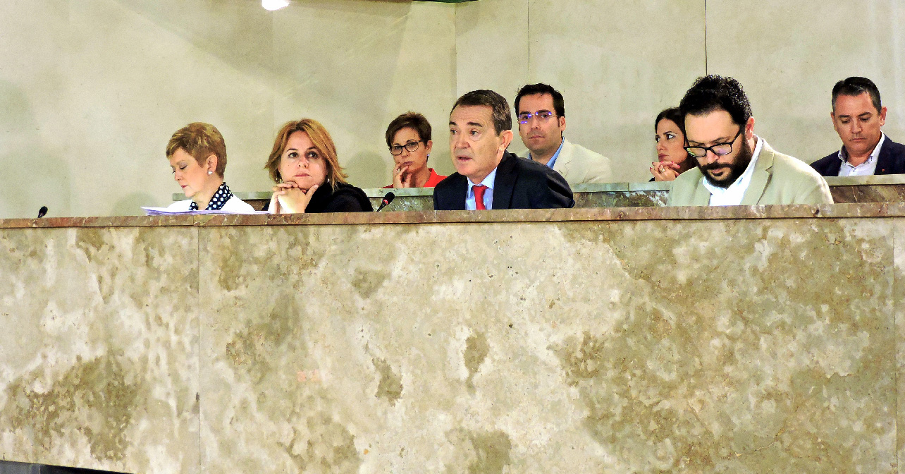 Grupo Socialista en el Pleno del Ayuntamiento de Almería