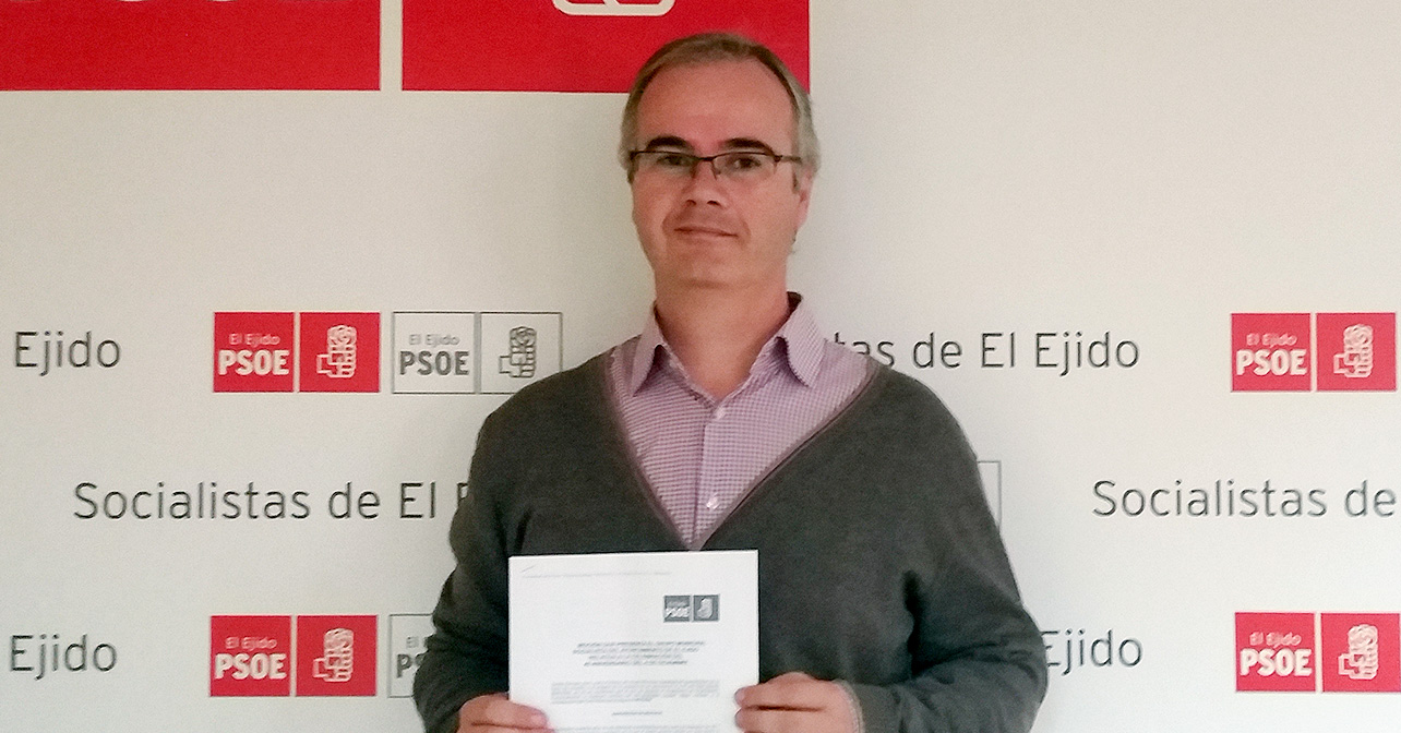 Juan Gogoy, concejal del PSOE en el Ayuntamiento de El Ejido
