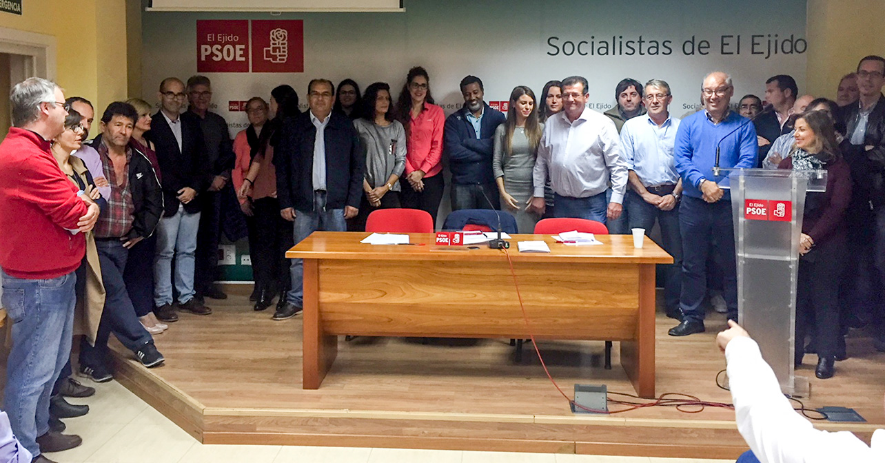 Comisión Ejecutiva Municipal del PSOE de El Ejido 2017
