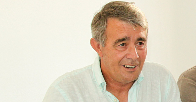 Ramón Luque, presidente de la junta local de Matagorda-Guardias Viejas