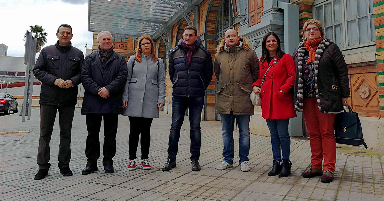 Rueda de prensa que ha ofrecido el secretario general del PSOE de Almería y parlamentario andaluz, José Luis Sánchez Teruel