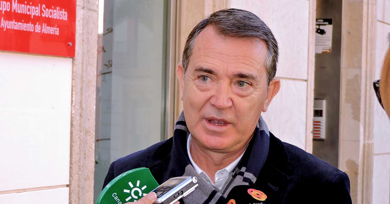 Juan Carlos Pérez Navas, portavoz del Grupo Municipal Socialista en el Ayuntamiento de Almería