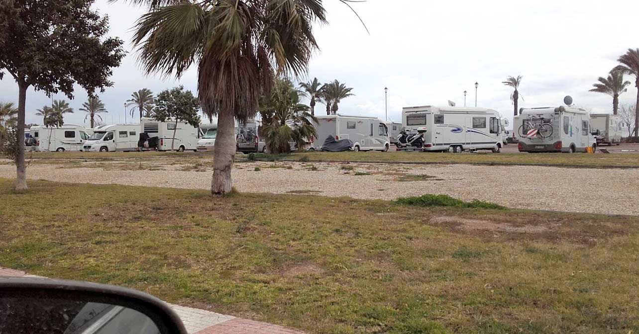 Caravanas en Roquetas de Mar