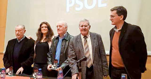 Acto que por el Día de Andalucía ha celebrado el PSOE de Vélez-Rubio