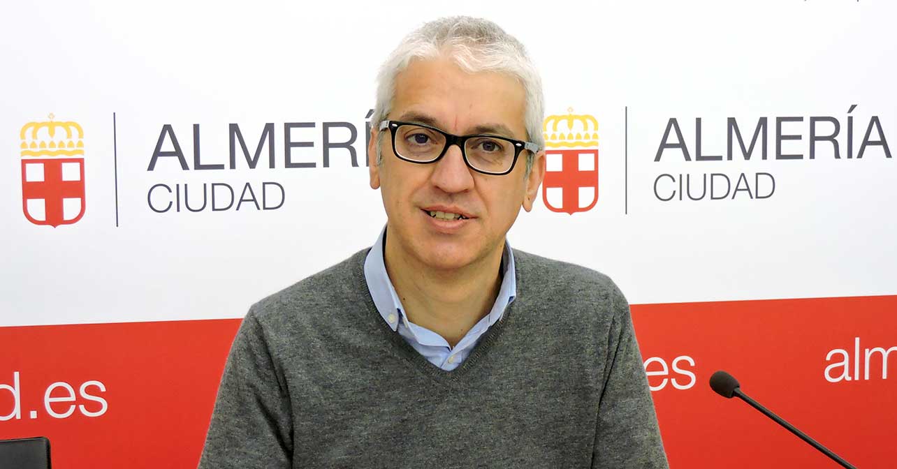 Manuel Vallejo, concejal del Grupo Municipal Socialista en el Ayuntamiento de Almería