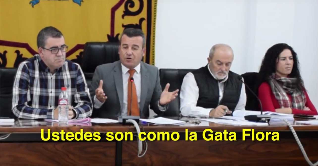 Insultos machistas del alcalde de Carboneras, Salvador Hernández, durante el pleno municipal del 23 de marzo