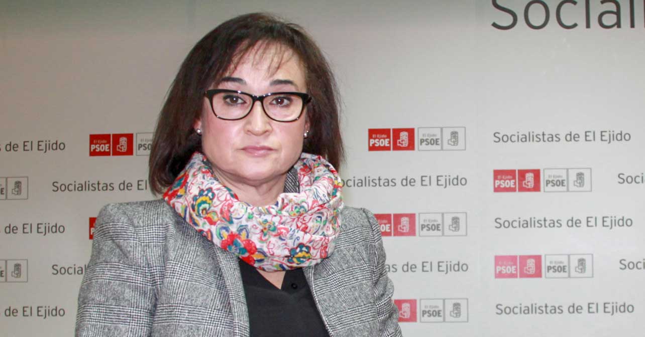Ángeles Carvajal, concejala del PSOE en el Ayuntamiento de El Ejido