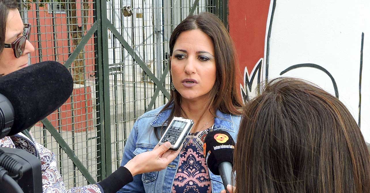 Inés Plaza, concejala del PSOE en el Ayuntamiento de Almería