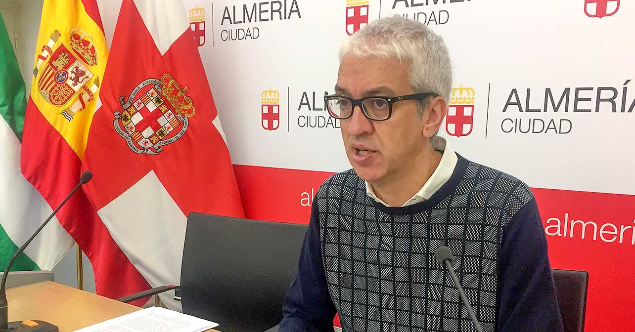 Manuel Vallejo, concejal del Grupo Municipal Socialista en el Ayuntamiento de Almería