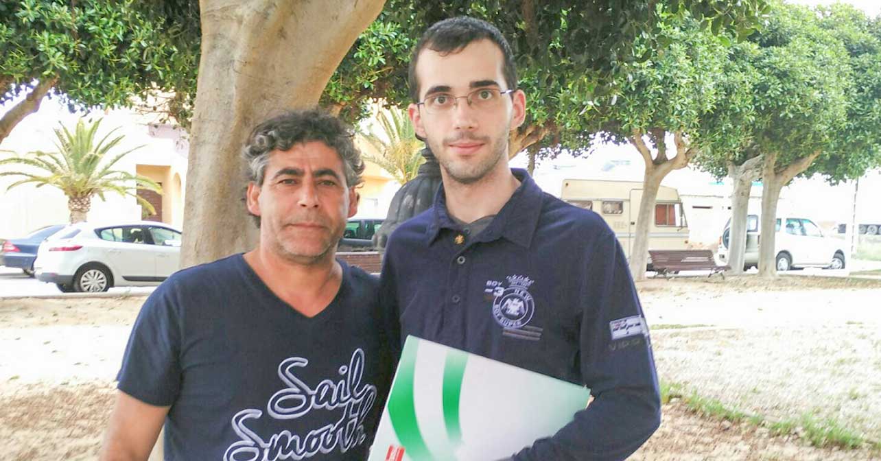 Miguel Suárez y Juan Francisco Puga, vocales socialistas en la Junta Local de Balerma