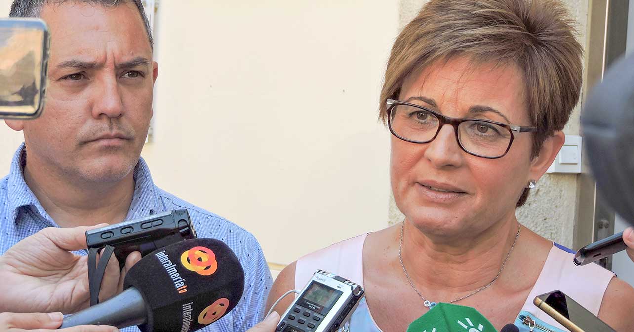 Adriana Valverde, portavoz del Grupo Socialista en el Ayuntamiento de Almería