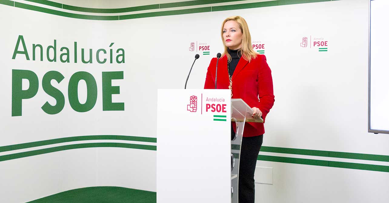Teresa Piqueras, portavoz del Grupo Municipal Socialista en el Ayuntamiento de Adra