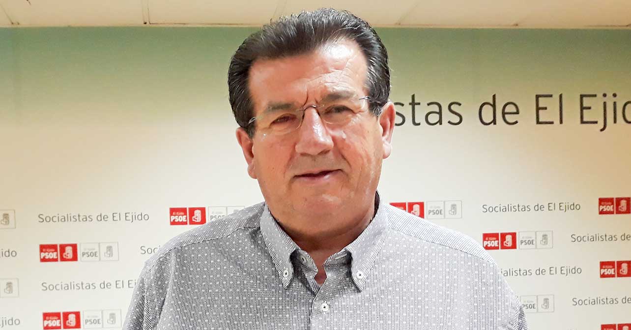 José Miguel Alarcón, secretario general del PSOE de El Ejido