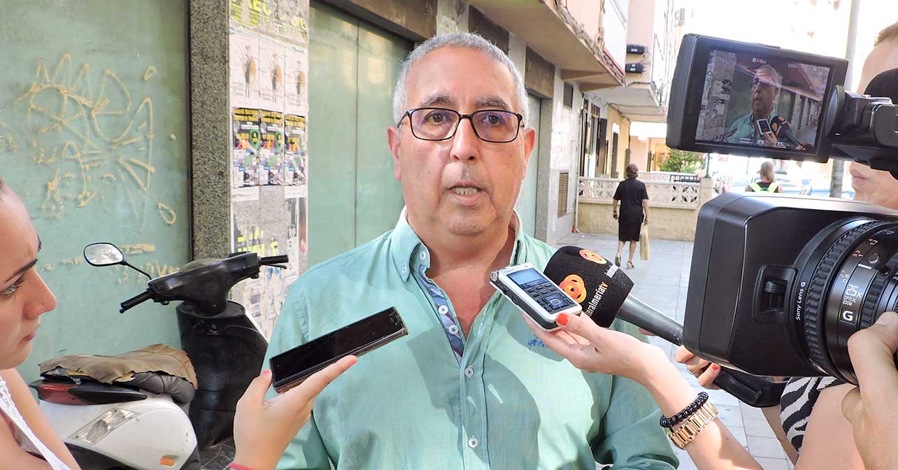 El concejal del PSOE en el Ayuntamiento de Almería, José Antonio Alfonso