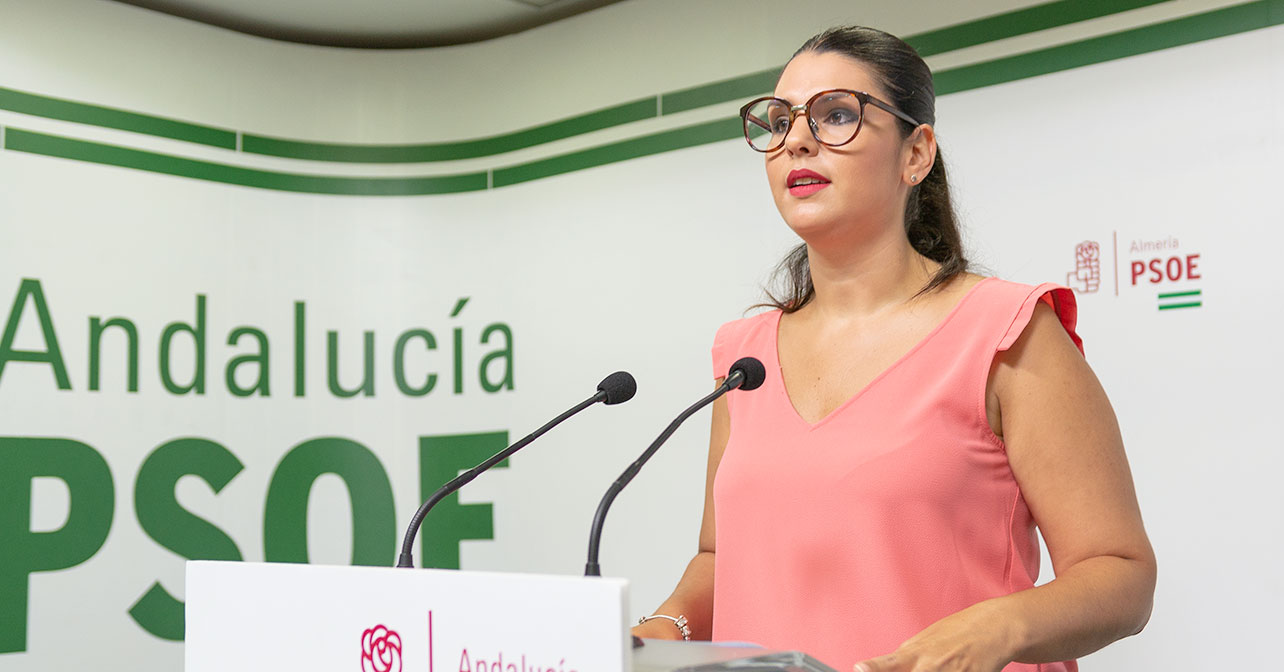 Noemí Cruz, parlamentaria andaluza por el PSOE de Almería
