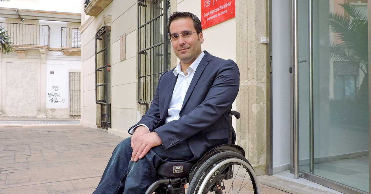 Pedro Díaz, concejal socialista en el Ayuntamiento de Almería