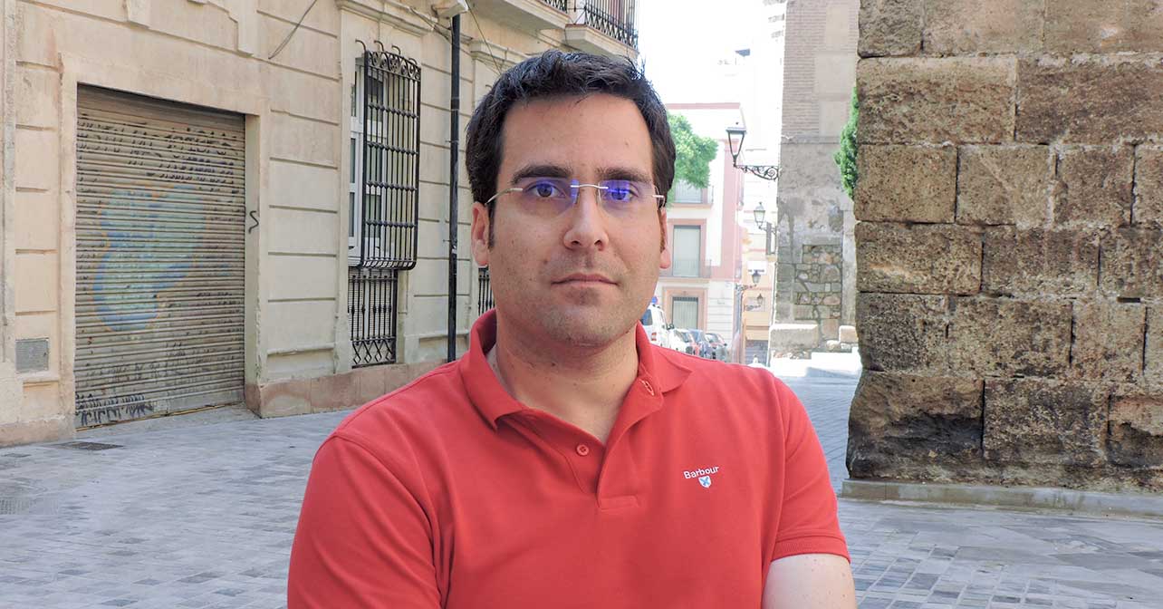 Pedro Díaz, concejal socialista en el Ayuntamiento de Almería