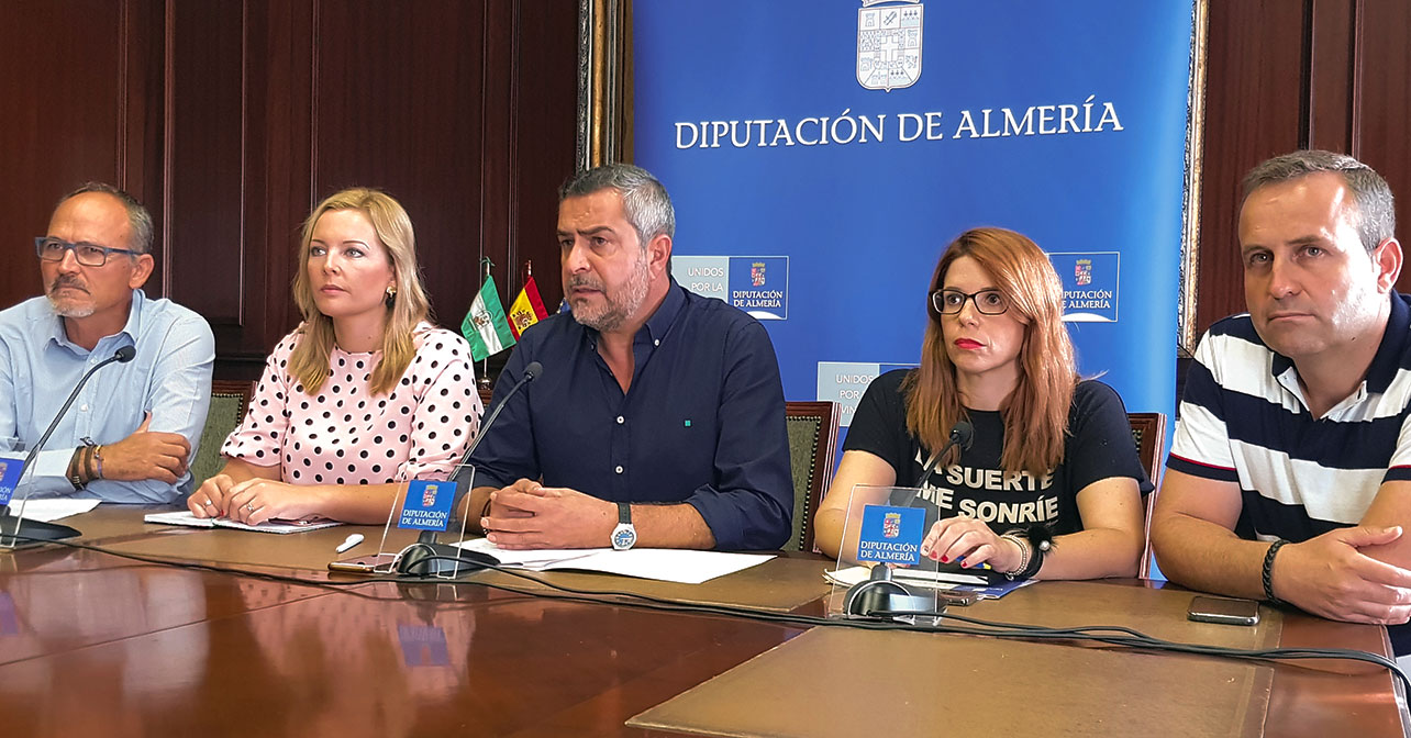 Diputados provinciales del PSOE Almería