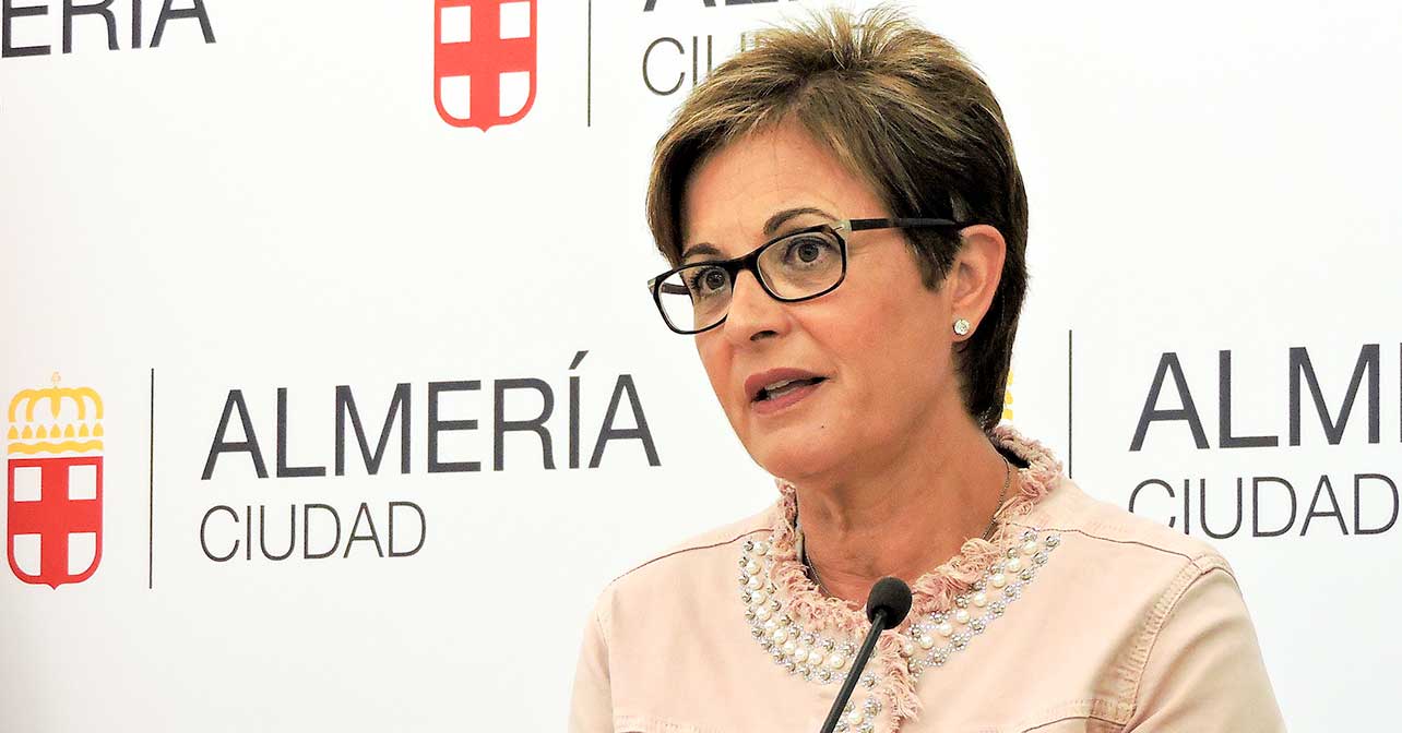 Adriana Valverde, portavoz del PSOE en el Ayuntamiento de Almería