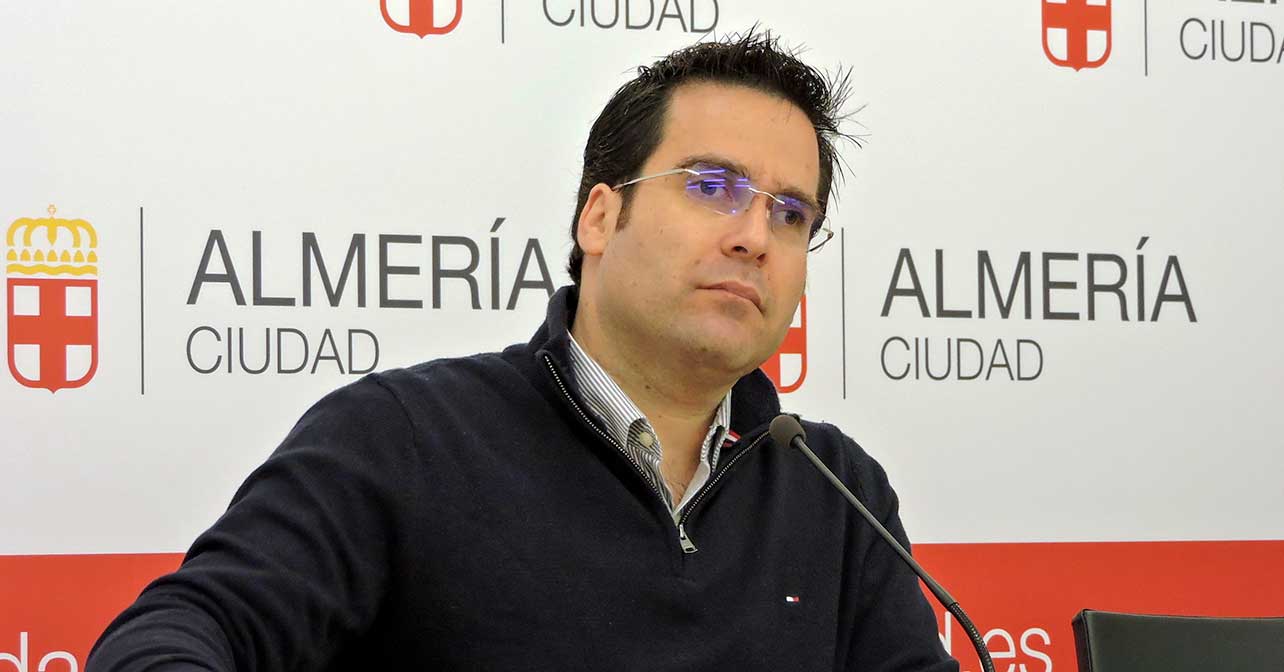 Pedro Díaz, concejal socialista en el Ayuntamiento de Almería