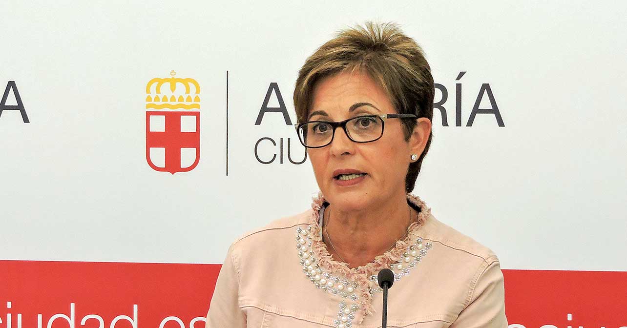 Adriana Valverde, portavoz del PSOE en el Ayuntamiento de Almería