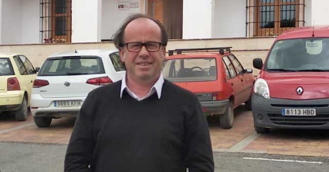 Diego Torres, portavoz del PSOE en el Ayuntamiento de Oria