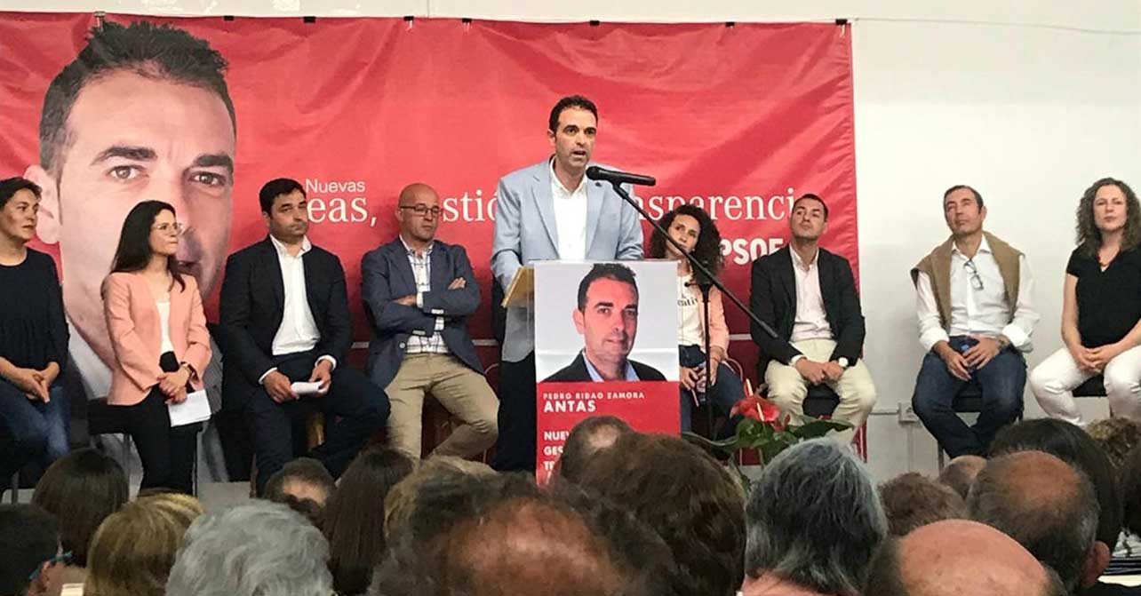 Presentación de la candidatura del PSOE de Antas para las Elecciones Municipales 2019