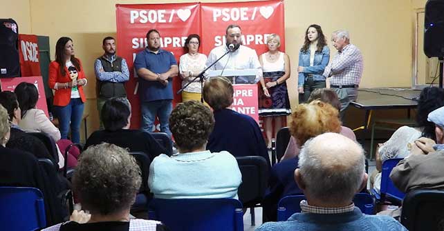 Presentación de la candidatura del PSOE de Partaloa para las Elecciones Municipales 2019