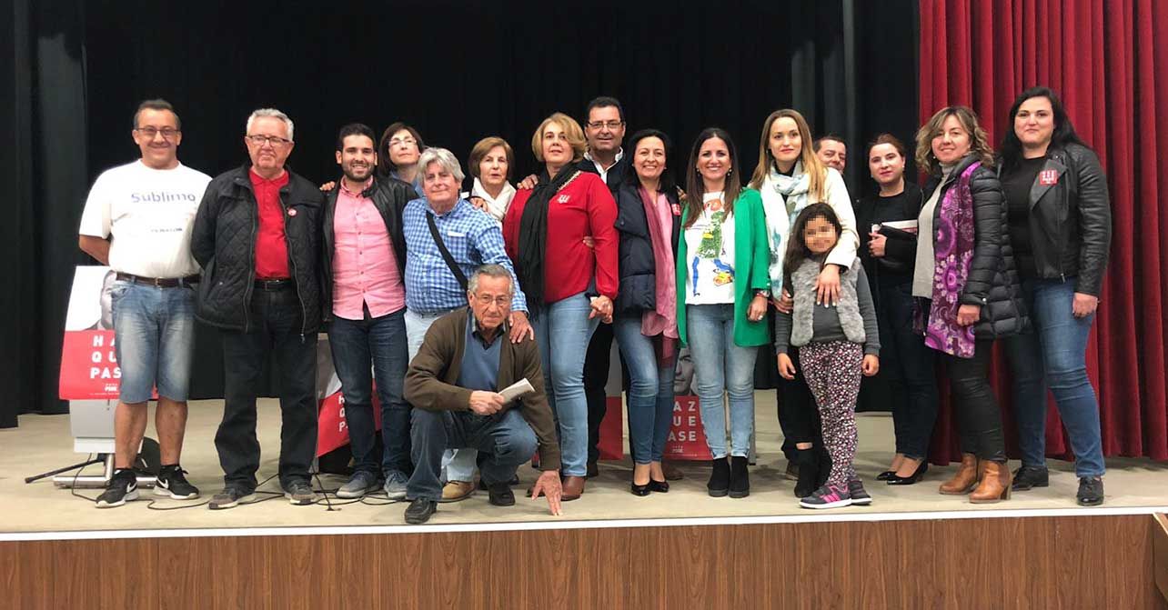 Presentación de la candidatura del PSOE de Albanchez para las elecciones municipales