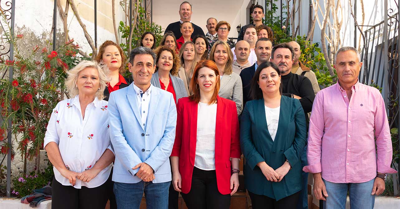 Candidatura del PSOE de Huércal de Almería para las elecciones municipales