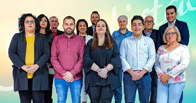 Candidatura del PSOE de Turre para las elecciones municipales del 26M