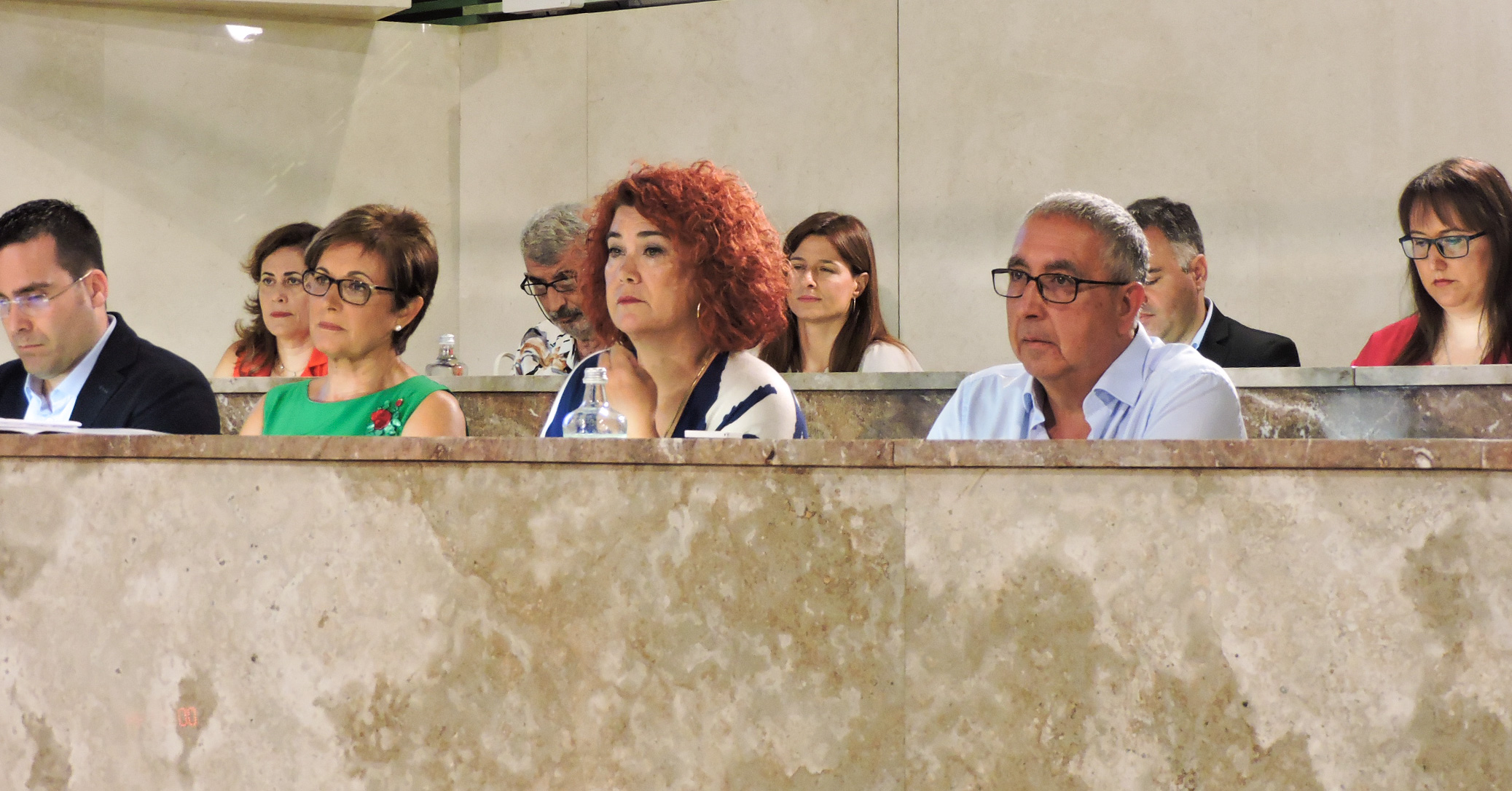 El Grupo Socialista en el pleno del Ayuntamiento de Almería