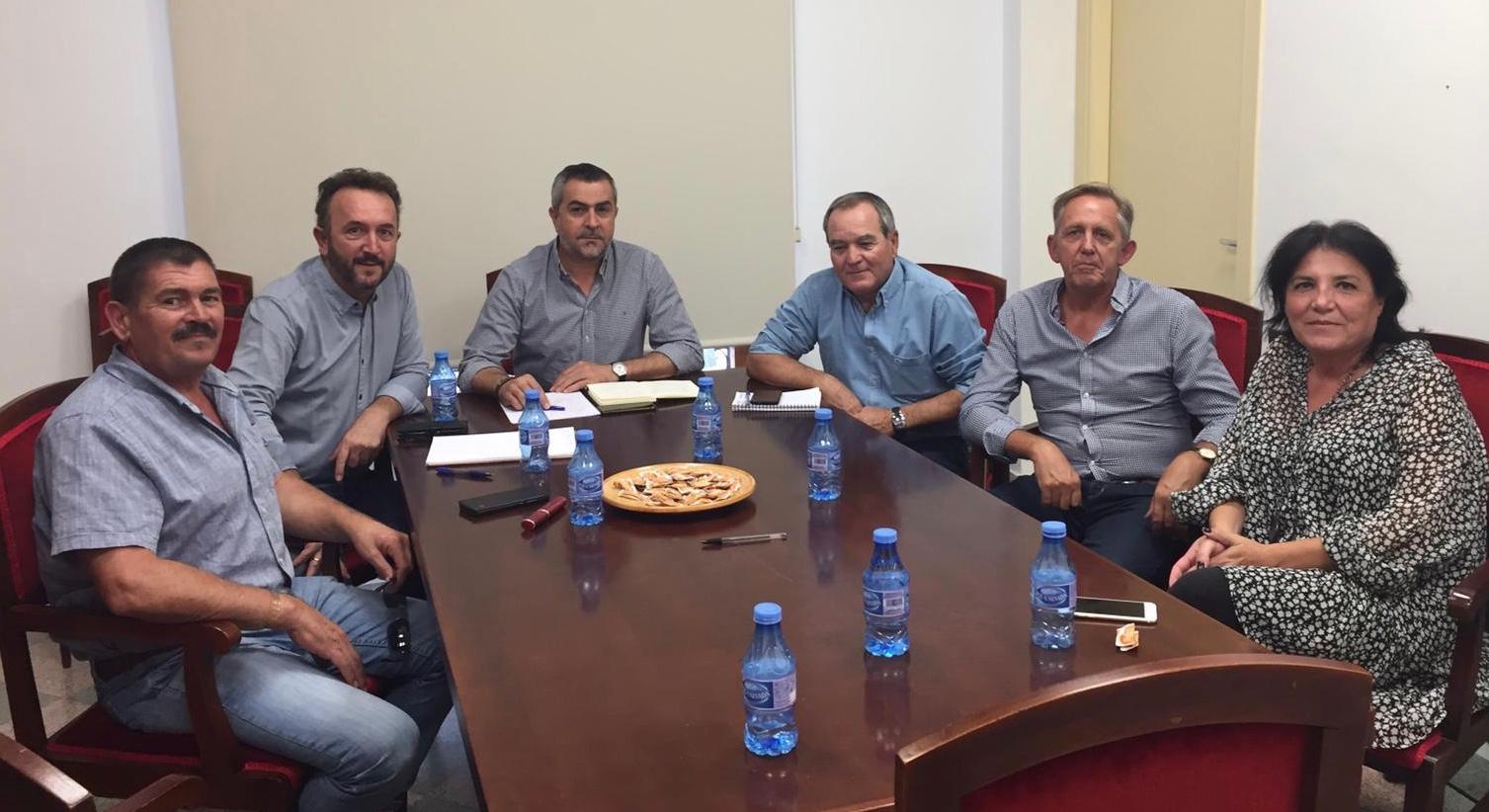 Reunión del Grupo del PSOE de la Diputación de Almería con alcaldes y concejales sobre el brexit