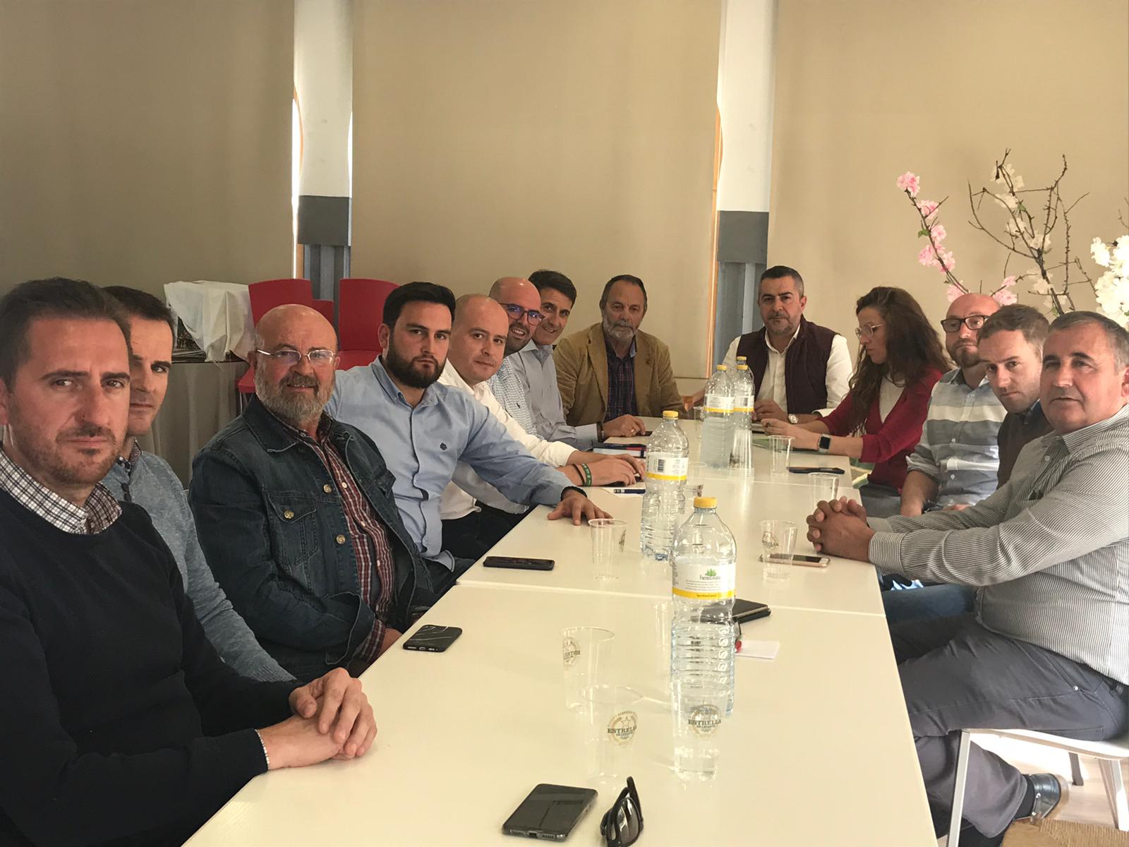 Reunión de alcaldes en Serón