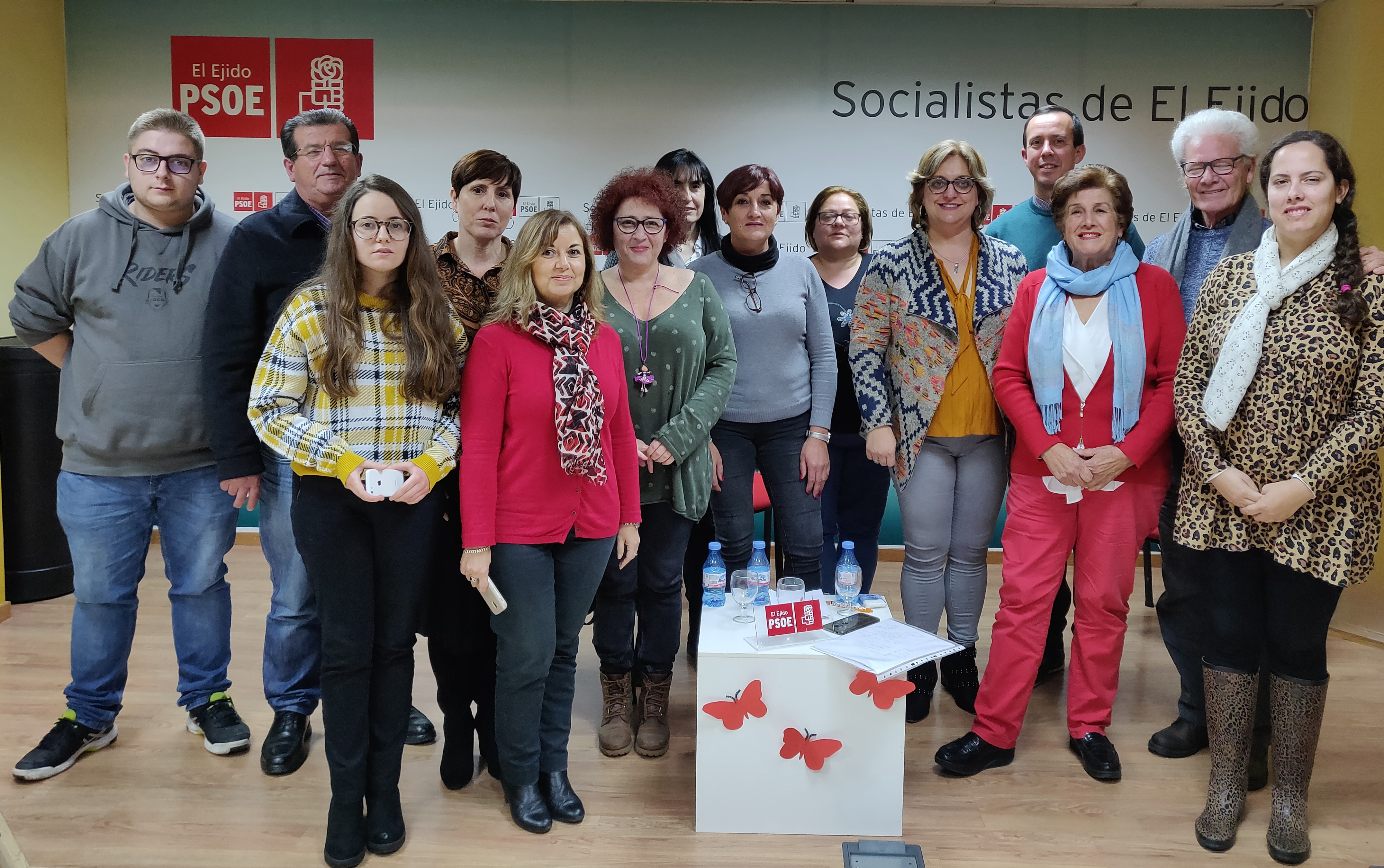 PSOE El Ejido coloquio 'Las Políticas contra la Violencia hacia las Mujeres'