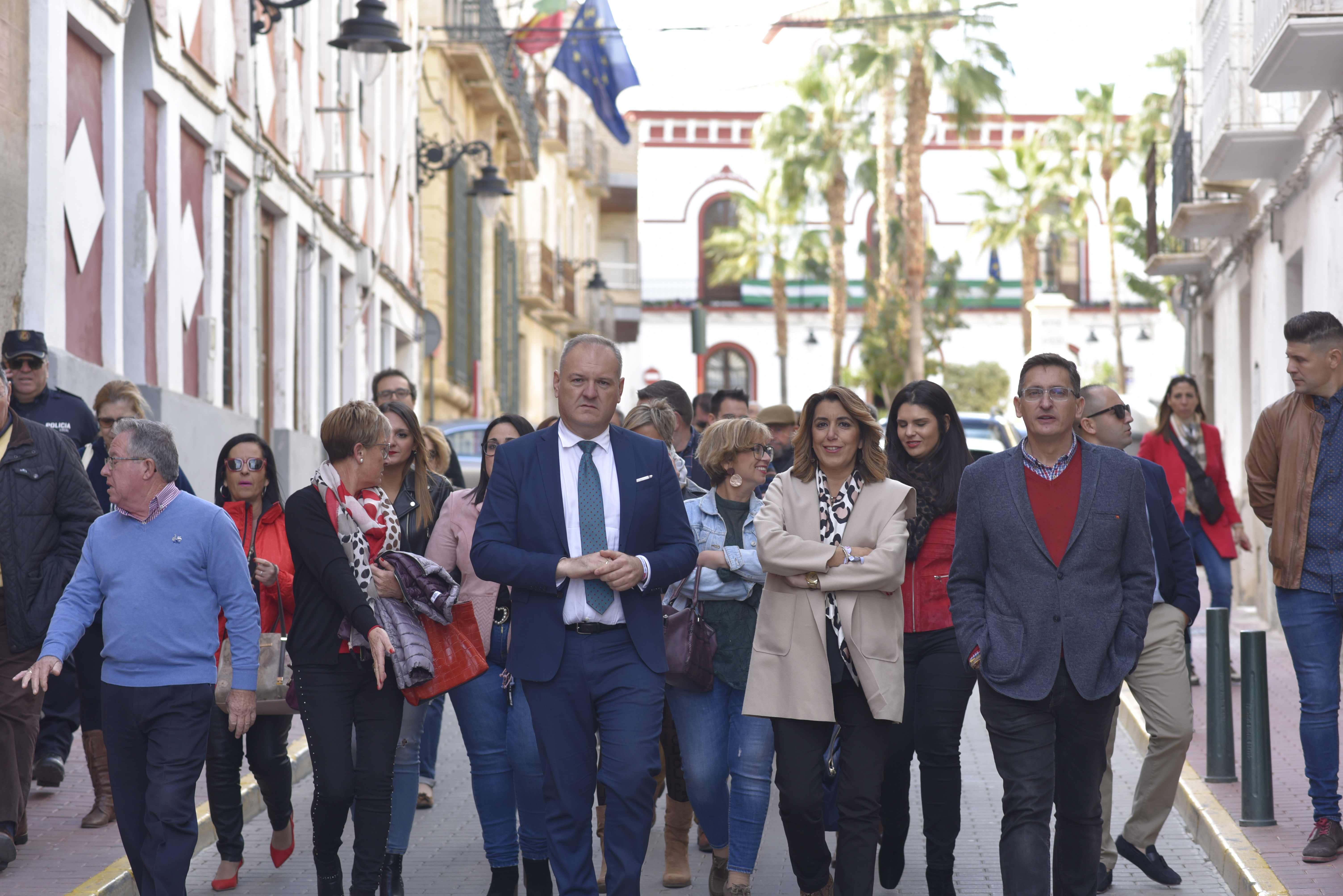 Visita de Susana Díaz a Cuevas del Almanzora