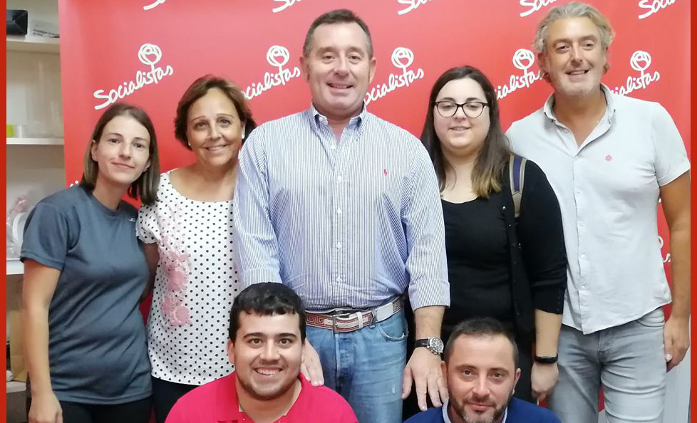 Ejecutiva PSOE Olula del Río 2020