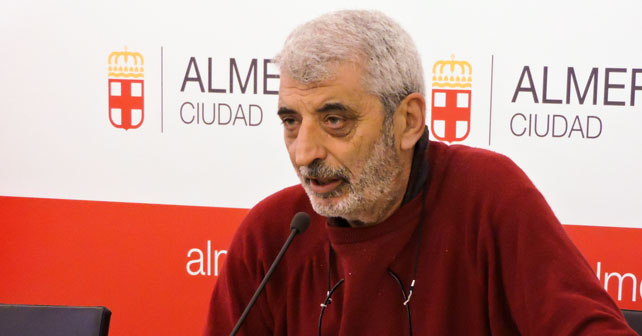 Eusebio Villanueva, concejal del PSOE en el Ayuntamiento de Almería