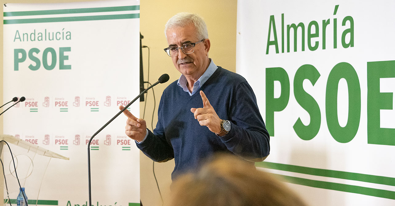 Manuel Jiménez Barrios, parlamentario andaluz y presidente del PSOE de Cádiz