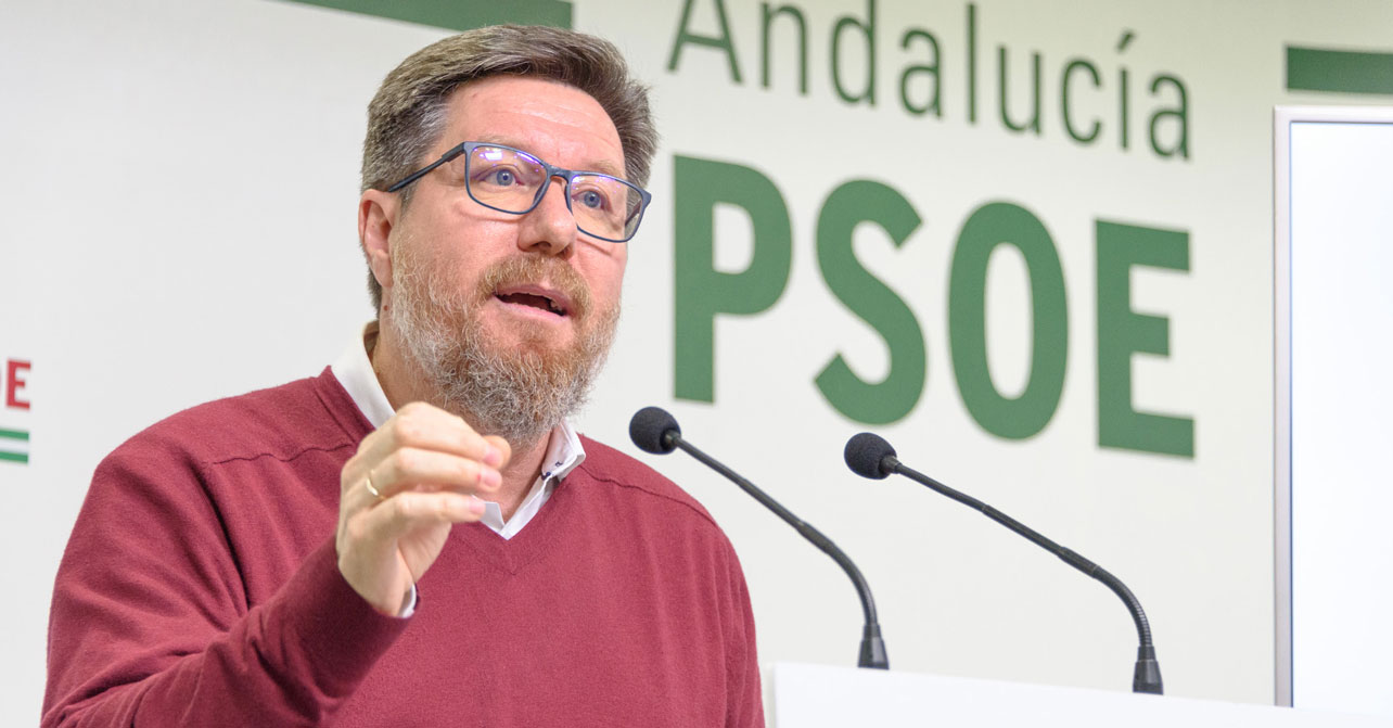 Rodrigo Sánchez Haro, secretario de Política Municipal del PSOE de Almería