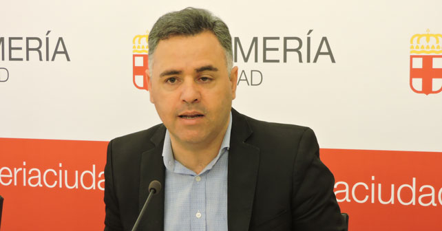 Antonio Ruano, concejal del PSOE en el Ayuntamiento de Almería