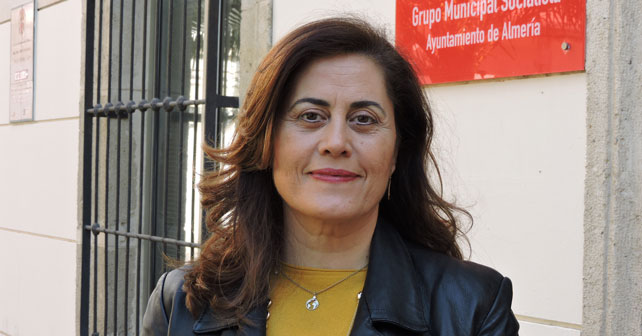 Carmen Aguilar, concejal socialista en el Ayuntamiento de Almería