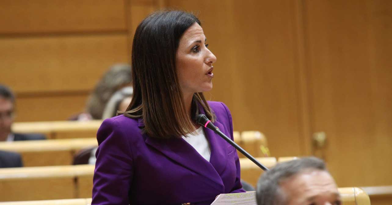 Inés Plaza, senadora del PSOE de Almería en el senado 2021