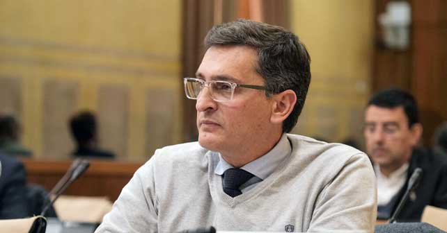 José Luis Sánchez Teruel, parlamentario andaluz del PSOE de Almería en el Parlamento andaluz