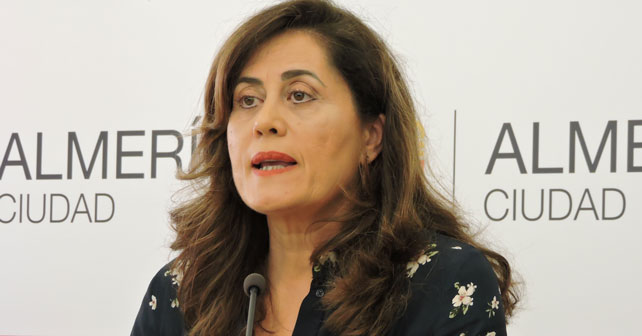 Carmen Aguilar, concejal socialista en el Ayuntamiento de Almería