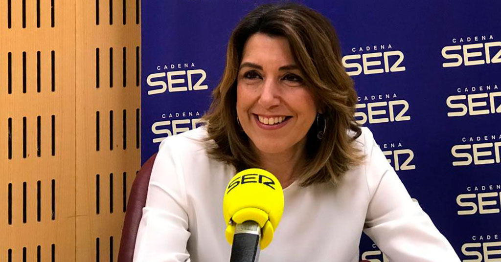 Susana Díaz, secretaria general del PSOE de Andalucía