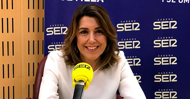 Susana Díaz, secretaria general del PSOE de Andalucía