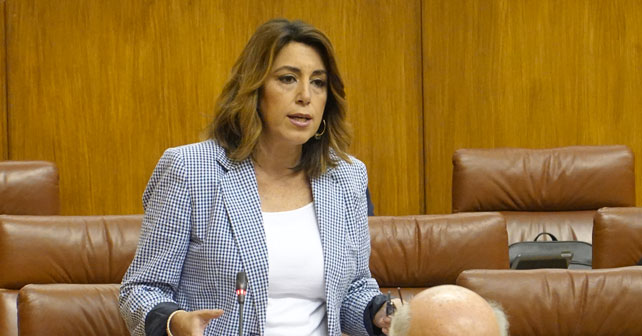 Susana Díaz, secretaria general del PSOE de Andalucía
