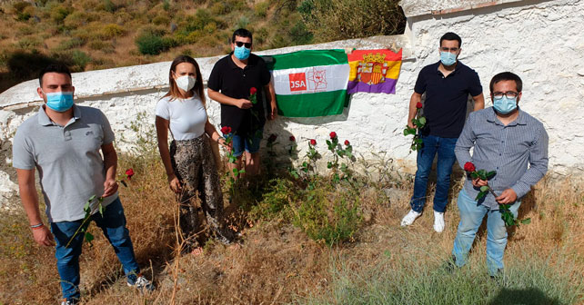 Homenaje de Indalecio Fuentes Egea en Sierro