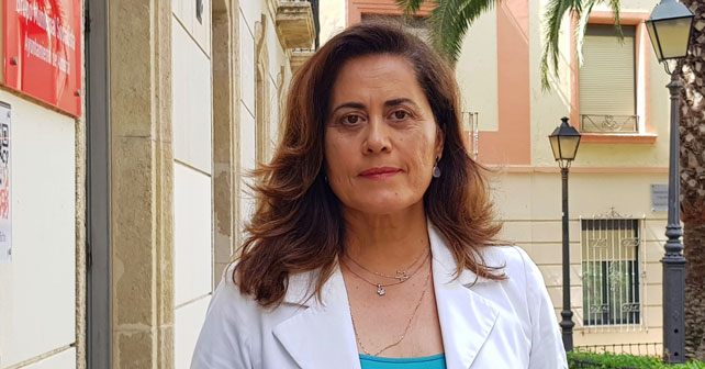 Carmen Aguilar, concejala socialista en el Ayuntamiento de Almería